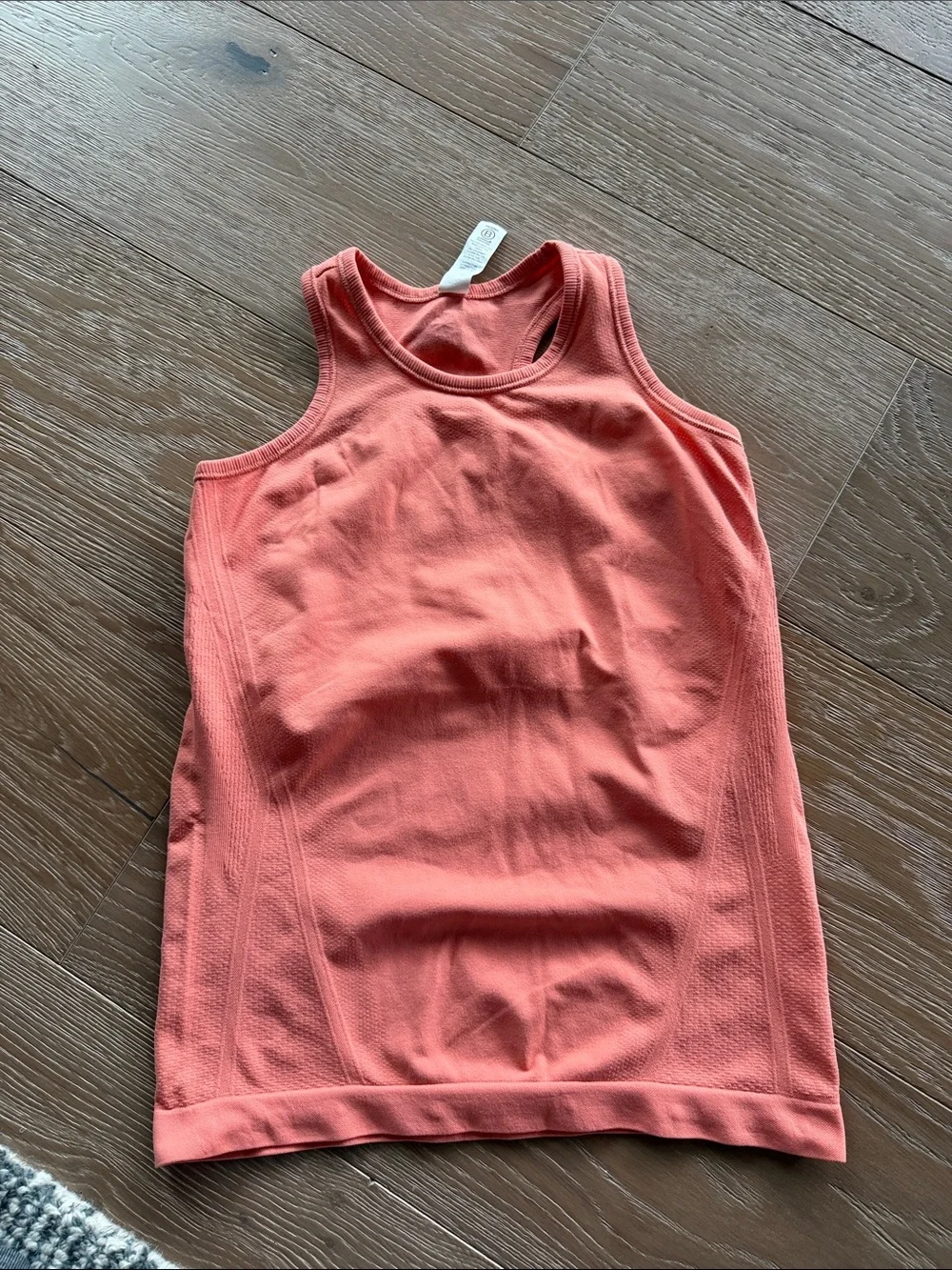 Athleta Girl PowerUp Seamless -Coral/Melon Tank Top for Kids
